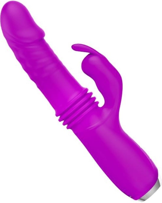 Prettylove Dorothy Thrusting Vibrator USB Purple