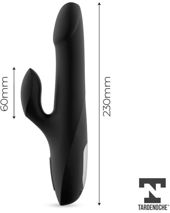Tardenoche Squidy Vibe with Thrusting Movement and Rotating Beads USB Silicone