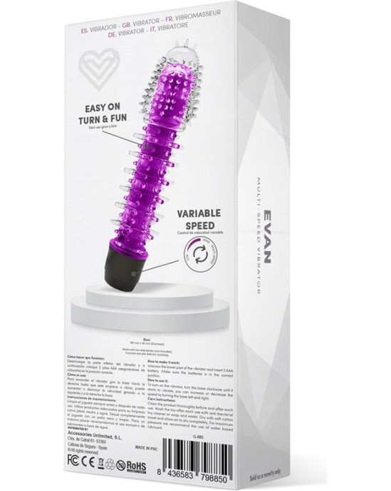 Latetobed Evan Multi-Speed Vibe Purple