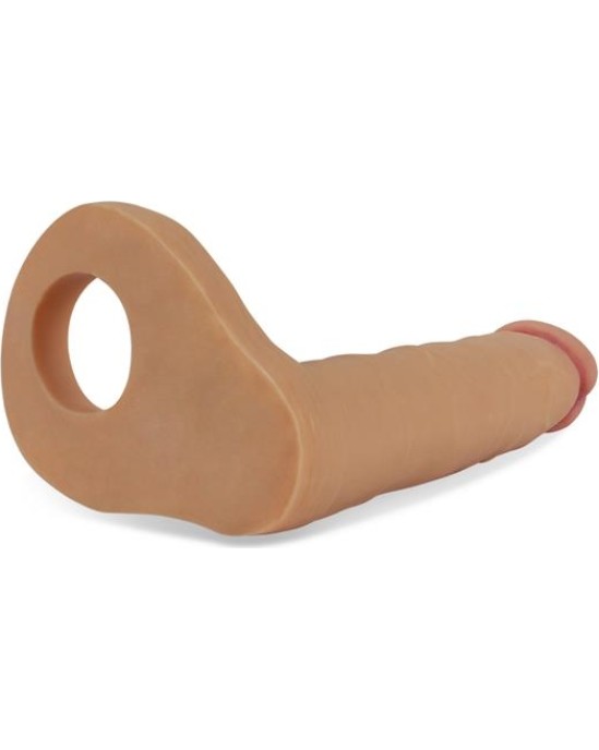 Lovetoy Dildo The Ultra Soft Double 6.25 Flesh