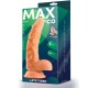 Max & Co Sam Realistic Dildo with Testicles 7.1 Flesh