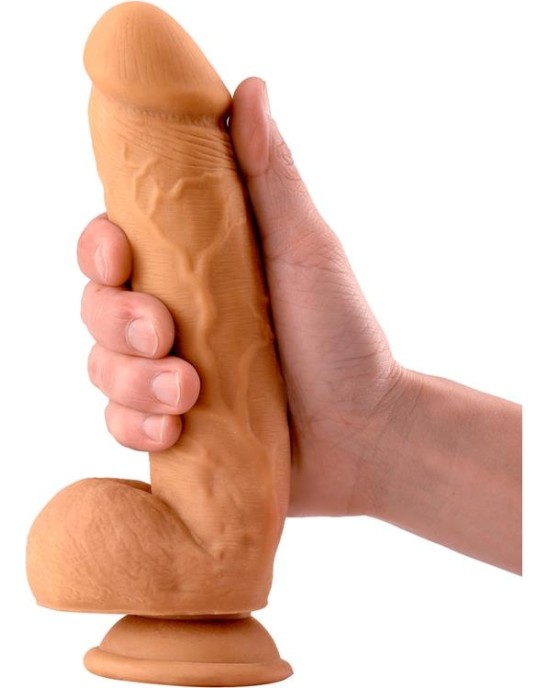 Max & Co Creig Realistic Dildo with Testicles 8.5 Flesh