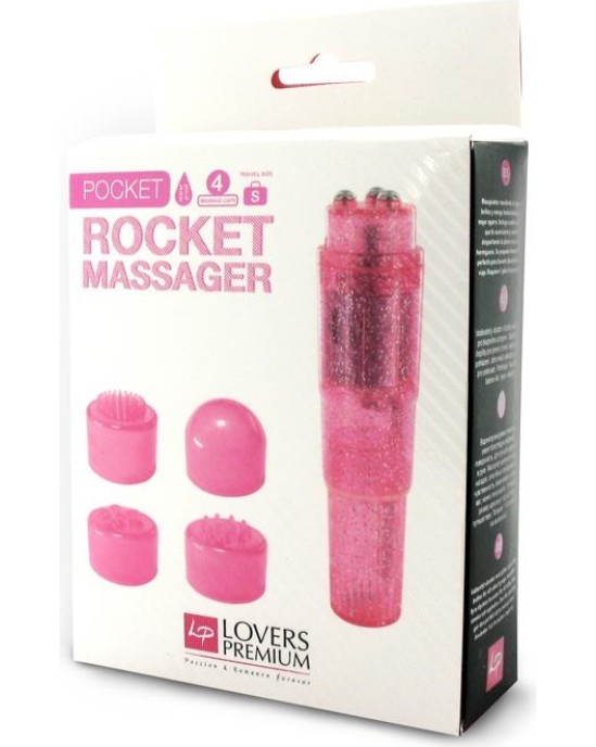 Pocket Rocket Massager Pink