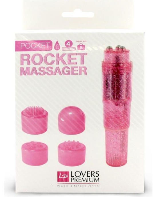 Pocket Rocket Massager Pink