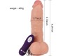 Pretty Love C-tipa Dubultais Dildo violets