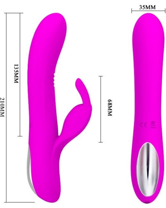 Baile Vibrators 19,5 CM brūns