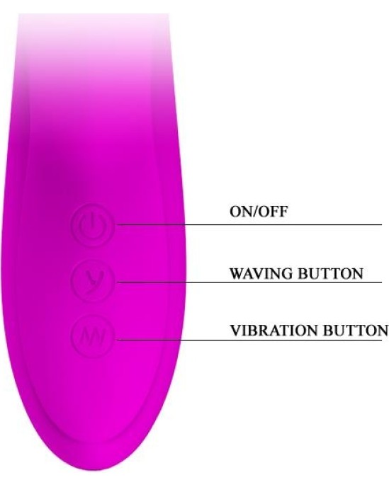 Baile Vibrators 19,5 CM brūns