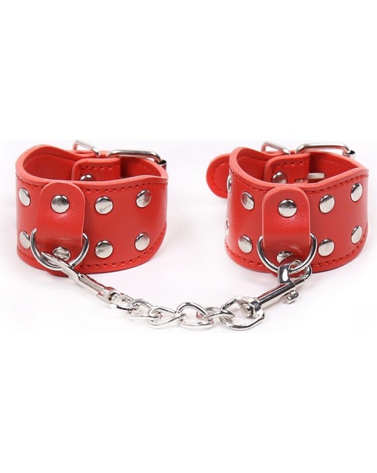 Ohmama Fetish ADJUSTABLE HANDCUFFS WITH METAL CHAIN