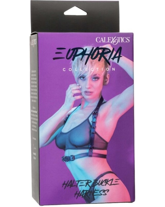 Calexotics EUPHORIA HALTER BUCKLE HARNESS BLACK