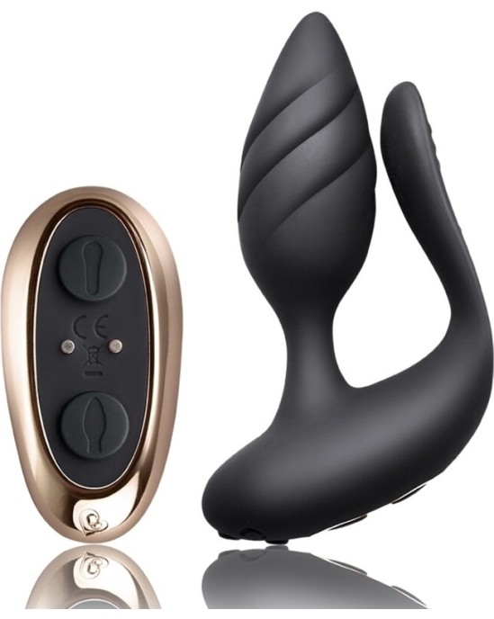 Rocks-Off COCKTAIL PLUG REMOTE CONTROL - BLACK