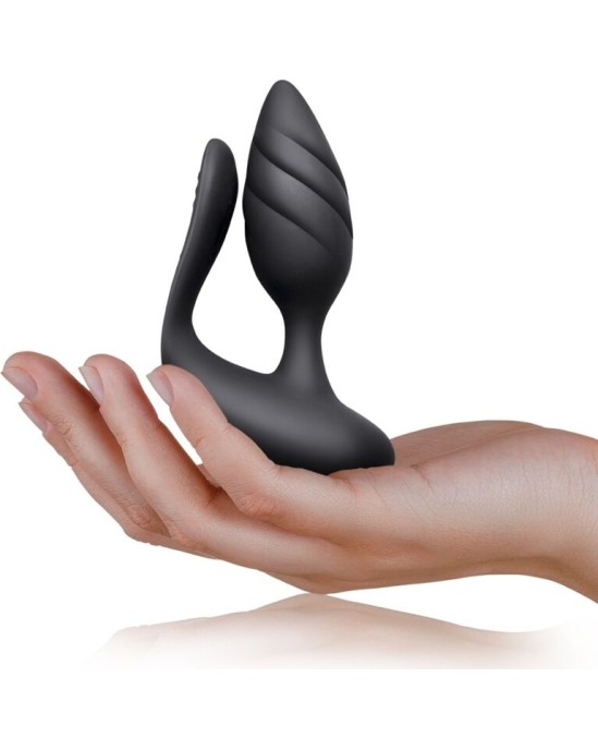 Rocks-Off COCKTAIL PLUG REMOTE CONTROL - BLACK