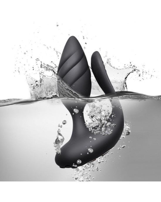 Rocks-Off COCKTAIL PLUG REMOTE CONTROL - BLACK