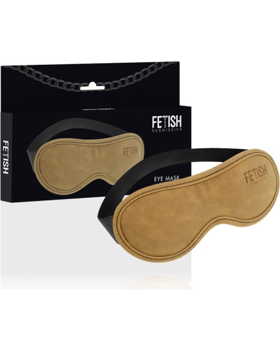 Fetish Submissive Origin FETISH SUBMISSIVE ORIGEN - VEGAN LEATHER MASK WITH NEOPRENE LINING