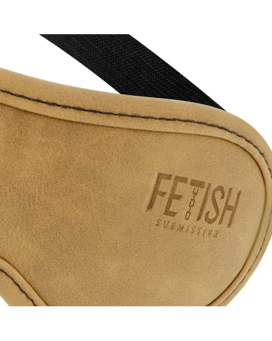 Fetish Submissive Origin FETISH SUBMISSIVE ORIGEN - VEGAN LEATHER MASK WITH NEOPRENE LINING