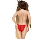 Penthouse Thong PENTHOUSE - TOO HOT TO BE REAL THONG RED L/XL