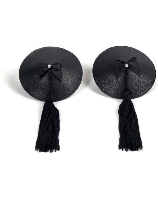 Bijoux Burlesque Pasties BIJOUX - BURLESQUE BLACK NIPPLE COVERS