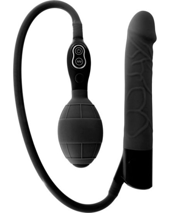 Seven Creations BLACK INFLATABLE VIBRATOR