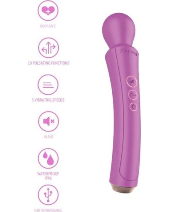 Xocoon THE CURVED WAND FUCHSIA