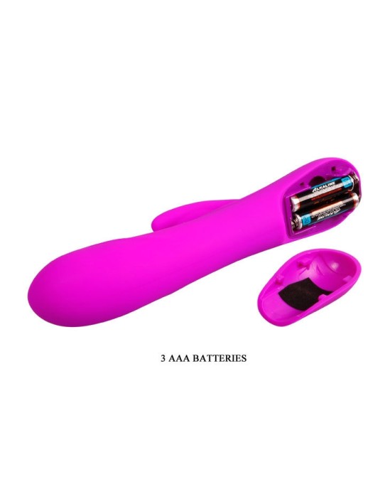 Pretty Love Flirtation BARRETTE VIBRATOR WITH CLIT STIMULATION