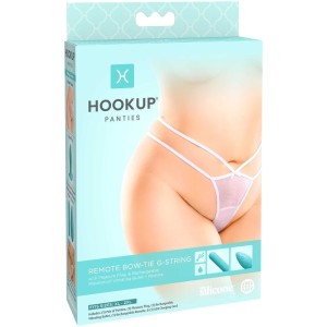 Hook Up Panties - Sieviešu stringa biksītes ar stimulātoru un pulti X-2XL