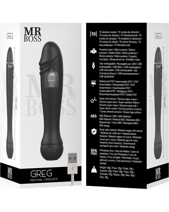 Mr. Boss MR BOSS- GREG PERSONAL STIMULATOR