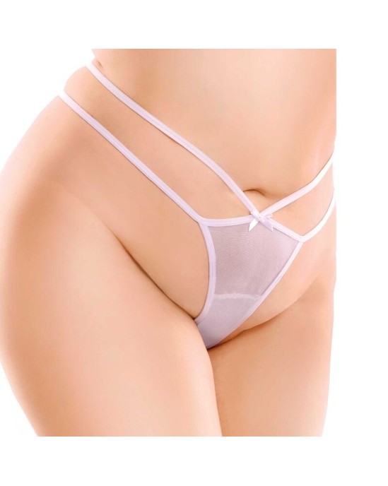 Hook Up Panties - Sieviešu stringa biksītes ar stimulātoru un pulti X-2XL