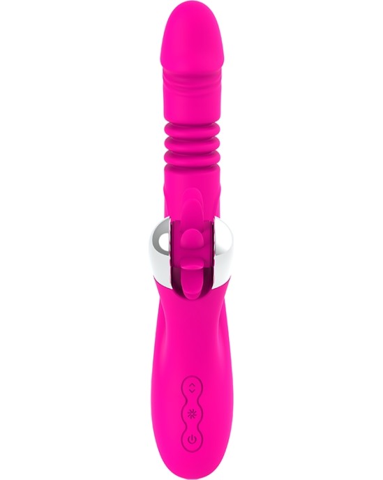 Diversia Vibrators ar klitora stimulātoru 24 CM