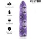 Custom Bullets RECHARGEABLE SNAKE violets MAGNETIC BULLET 10 INTENSITIES