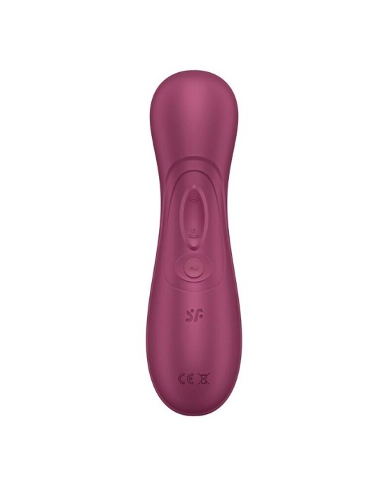 Satisfyer Connect Stimulātors ar aplikācijas vadību vīna sarkans