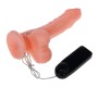 Baile Vibrators COCK VIBRATING REALISTIC Dildo FLESH 21.6 CM