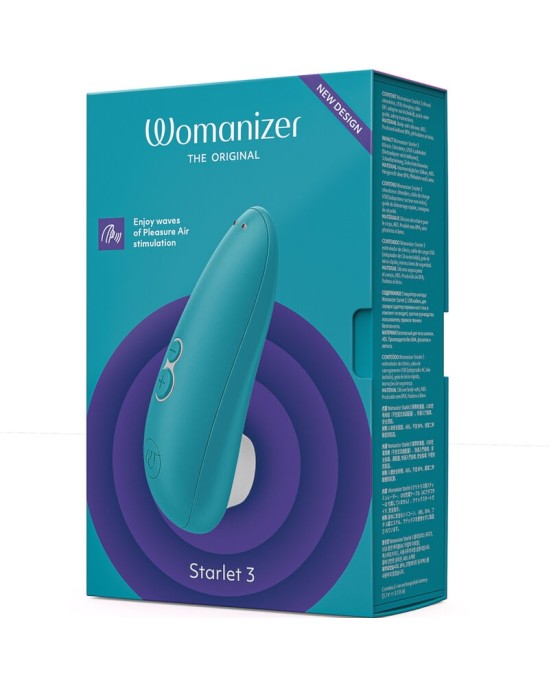 Womanizer STARLET 3 СТИМУЛЯТОР КЛИТОРА БИРЮЗОВЫЙ