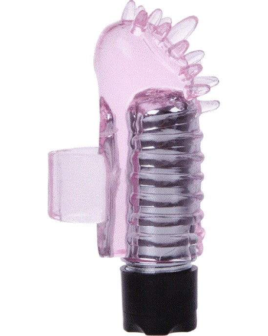 Baile Stimulating FINGER VIBRATOR rozā