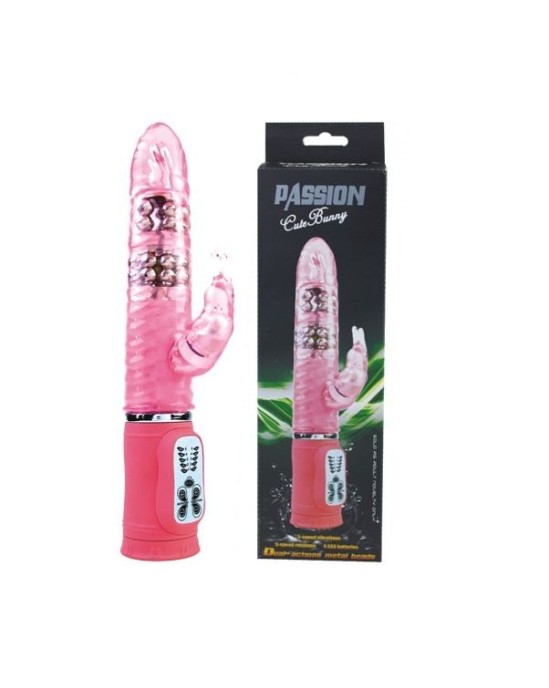 Baile Rotations Vibrators ar klitora stimulātoru 27cm