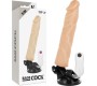 Basecock REALISTIC VIBRATOR REMOTE CONTROL FLESH 21 CM