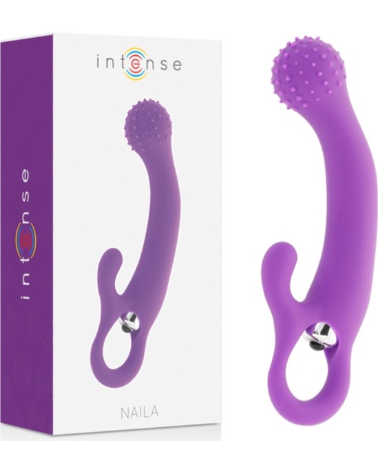 Intense Fun INTENSE NAILA ВИБРАЦИОННЫЙ СИЛИКОНОВЫЙ ФИОЛЕТОВЫЙ