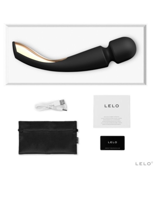 Lelo SMARTWand 2 vibrators melnā krāsā