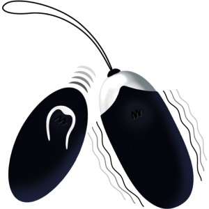 Intense Couples Toys VIBRĒJOŠĀ OLA AR TĀLVADĪBAS PULTI melns