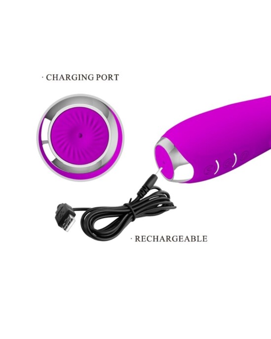 Pretty Love Smart MOLLY Uzlādējams vibrators ar rotējošu funkciju