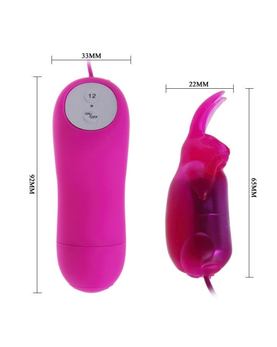 Baile Stimulating Stimulējošs vibrators violets 12 ātrumi