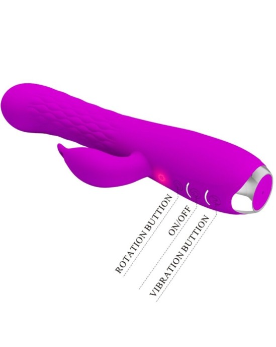 Pretty Love Smart PRETTY LOVE MOLLY RECHARGEABLE VIBRATOR ROTATING FUNCTION