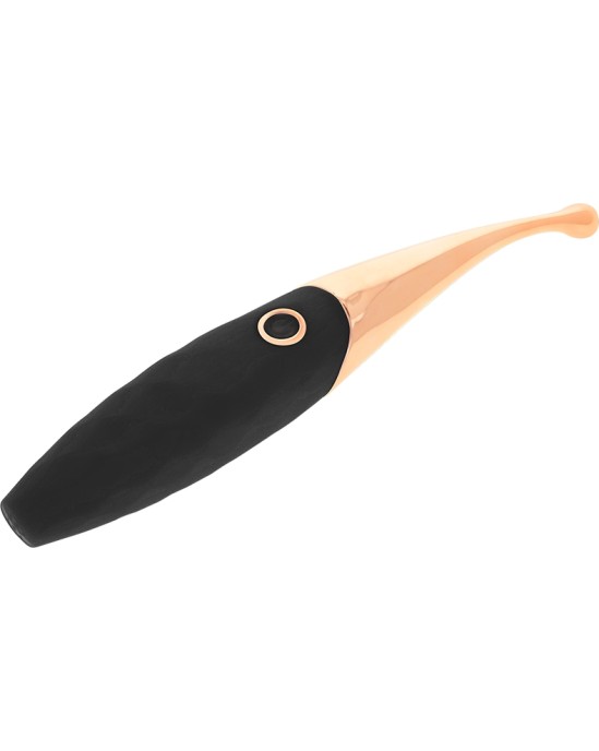 Ohmama Stimulating OHMAMA - RECHARGEABLE CLITORIS STIMULATOR 36 MODES melns-rozāGOLD