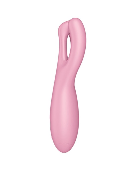 Satisfyer Stimulējošs vibrators — rozā