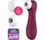 Satisfyer Connect Stimulātors ar aplikācijas vadību vīna sarkans