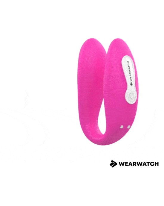 Wearwatch Stimulātors ar WATCHME tālvadības pulksteņa tehnoloģiju fuksija