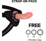 Rock Army Strap-on biksītes ar dubultā blīvuma Dildo 14 cm