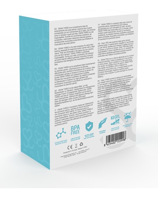 Moressa Silikona vaginālās bumbiņas tirkīza