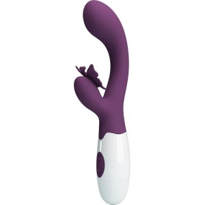 Prettylove Vibrator Butterfly Kiss 30 functions Purple