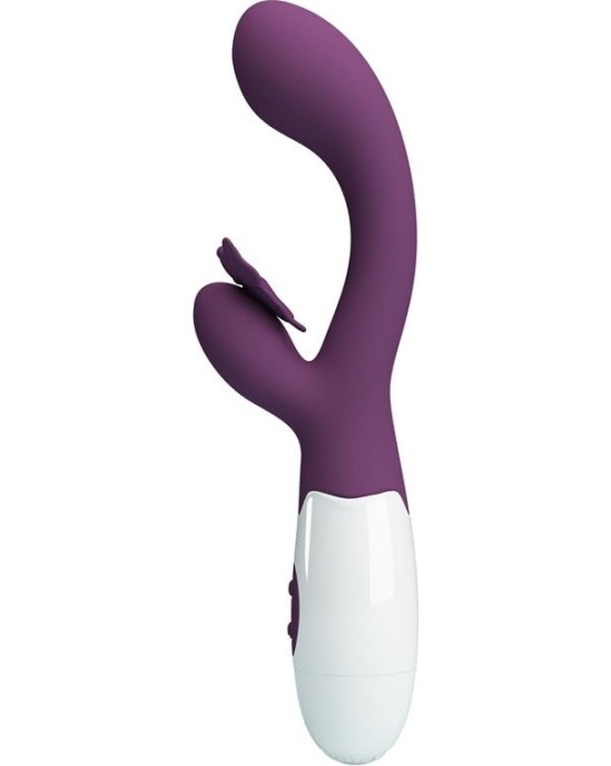Prettylove Vibrator Butterfly Kiss 30 functions Purple