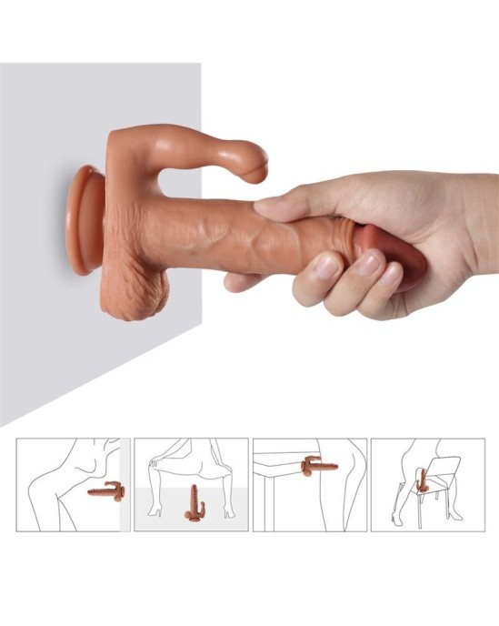 Shequ Brody Dildo with 20 Modes of Vibration and Clitoris Stimulator