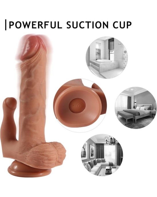 Shequ Brody Dildo with 20 Modes of Vibration and Clitoris Stimulator